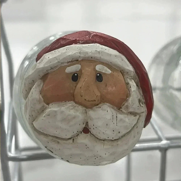 Eddie‎ Walker Apothecary Jar Set Angel Snowman Santa Midwest Cannon Falls - Picture 8 of 16